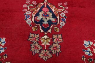Handmade Traditional Floral 7x10 Wool Kashmar Oriental Area Rug 9 ' 4 