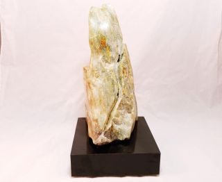 Chinese Scholar Rock/stone,  17 - 1/2 " Tall,  Spirit Stone,  Rotating Plinth,  Gongshi