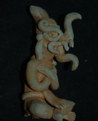 Orig $1099 Wow Pre Columbian Mayan Figure 4in Prov