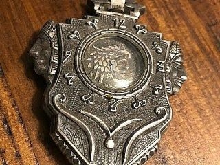 Aegis of time.  Please read entire listing,  rare sterling pendant D 10