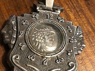 Aegis of time.  Please read entire listing,  rare sterling pendant D 11