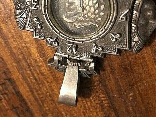 Aegis of time.  Please read entire listing,  rare sterling pendant D 12