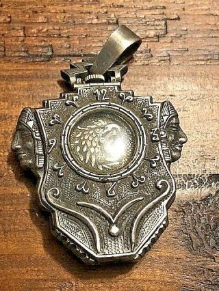 Aegis Of Time.  Please Read Entire Listing,  Rare Sterling Pendant D