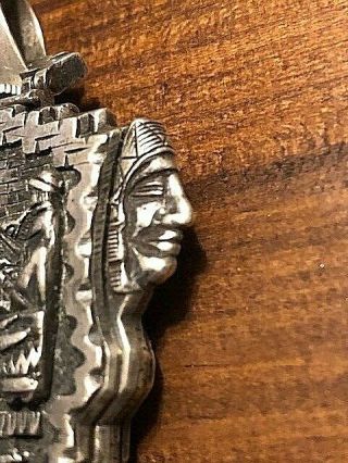 Aegis of time.  Please read entire listing,  rare sterling pendant D 7