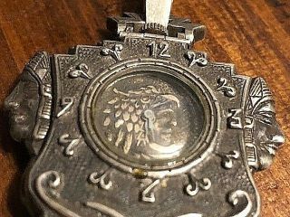 Aegis of time.  Please read entire listing,  rare sterling pendant D 9