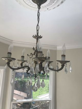 Antique Chandelier Ceiling Light Fixture