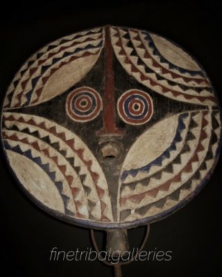 Fine Tribal Galleries - Bwa Bobo Nwantantay Circular Mask - Burkina Faso C1950