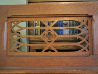 Eastlake Carved Tiger Oak Architectural Salvage Church Panel Victorian Wainscot 10