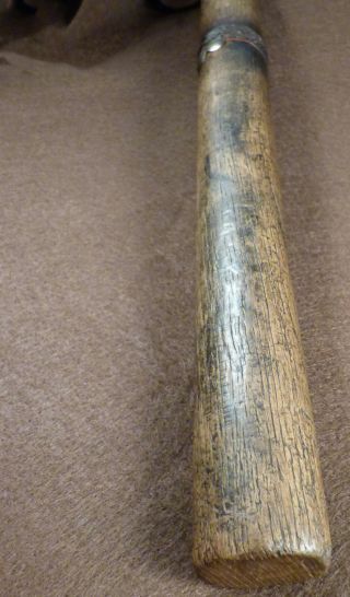 Old Huron Indian Tomahawk War Axe Forged Blade With 2 Hallmarks 1800 ' s 9