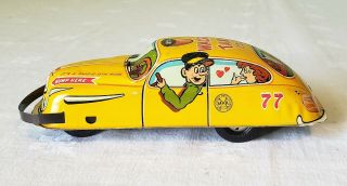 Early Marx Toys Friction Wacky Taxi Co.  Car Action Toy V Rare 40 