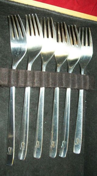 45 PIECE WILKENS 800 SILVER CUTLERY SET KNIVES FORKS SPOONS CAKE LIFTER 1725 Gms 6