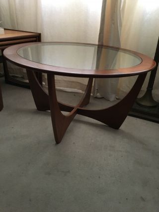 1960 ' s G Plan astro teak and glass coffee table.  Vintage/Retro/MidCentury. 8