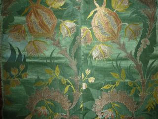 Fabulous Antique Bizarre Silk French 1700 - 1710