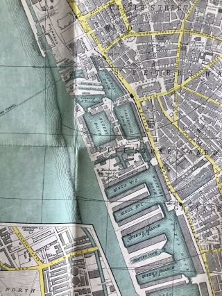 Bacon’s Large Scale Plan of Liverpool (1910,  Cloth Map) 4