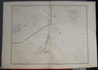 Balambangan Island Malaysia Borneo 1770 Dalrymple Scarce Large Antique Sea Chart