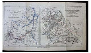 1885 Thurn - Perkins - Mount Roraima Ascent - British Guiana - Color Map - 8