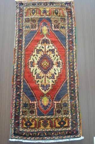 Turkish Handmade Rug Pad Carpet 22.  83x52.  36 " (85042 - 5)