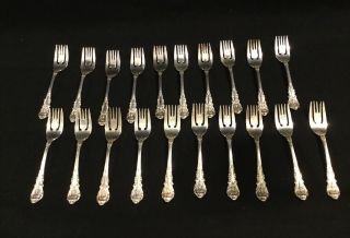 Group 20 Wallace Sir Christopher Sterling Salad Forks 6 - 3/8”