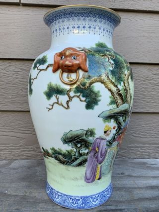chinese antique porcelain Vase China Asian 4