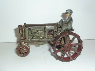 Cast Iron Interational Farm Tractor.  All Cast Iron 6 - 1/2 Inch