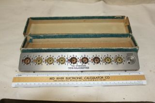 Calcumeter Very Rare 9 Column Calculator Adding Machine 1901