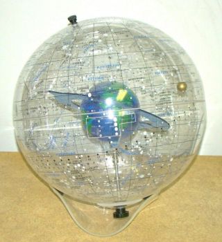 Vtg RARE Starship Earth II Celestial Globe Spherical Concepts Artline Astronomy 2