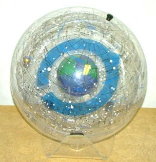 Vtg RARE Starship Earth II Celestial Globe Spherical Concepts Artline Astronomy 4