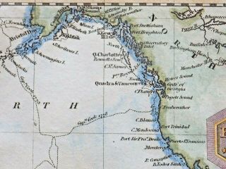 1830? Pacific Ocean Antique Map Kelly Findlay Holland Australia Cook SCARCE 6