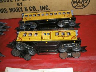 VINTAGE MARX WELLS FARGO TRAIN SET 11