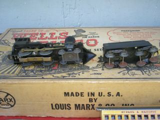 VINTAGE MARX WELLS FARGO TRAIN SET 9