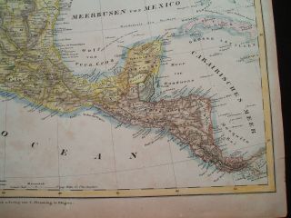 1842 Flemming Map Republic of Texas United States Southwest Very Rare 6