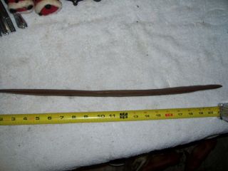 Antique Boomerang Hand Carved Great Collectable 10