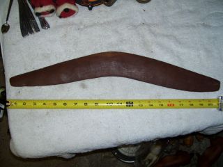 Antique Boomerang Hand Carved Great Collectable