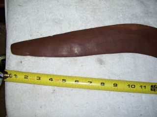 Antique Boomerang Hand Carved Great Collectable 2