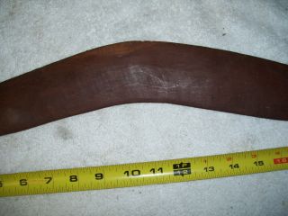Antique Boomerang Hand Carved Great Collectable 3