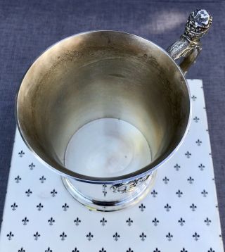 LOVELY BOXED SOLID SILVER TANKARD,  BIRM 1978 294.  8g / 9.  47toz 10