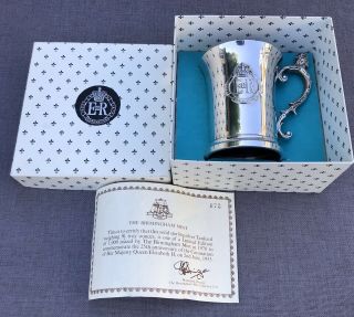 Lovely Boxed Solid Silver Tankard,  Birm 1978 294.  8g / 9.  47toz