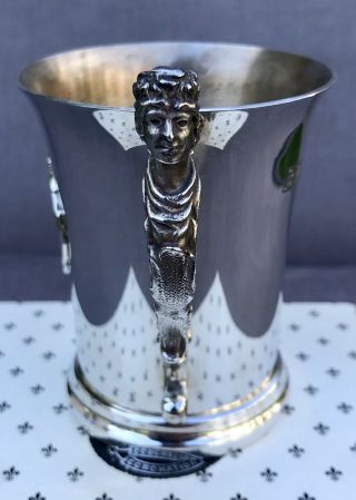 LOVELY BOXED SOLID SILVER TANKARD,  BIRM 1978 294.  8g / 9.  47toz 5