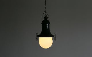 Very rare Industrial design pendant lamp,  AEG,  Kandem,  Bauhaus Peter Behrens 12
