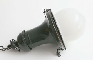 Very rare Industrial design pendant lamp,  AEG,  Kandem,  Bauhaus Peter Behrens 4