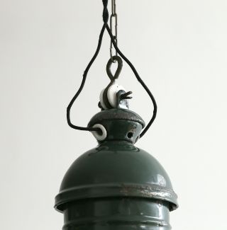 Very rare Industrial design pendant lamp,  AEG,  Kandem,  Bauhaus Peter Behrens 9