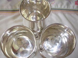3 Vintage Towle Sterling Silver Old Master 5 7/8 