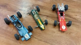 Schuco Ferrari,  Matra,  Lotus,  Formula 1073,  1074,  1071,  Vintage Race Car