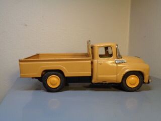 BANDAI JAPAN VINTAGE 1950 ' S TINPLATE NISSAN / DATSUN JUNIOR PICK UP VERY RARE 6