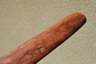 Central Australian Aboriginal hunting boomerang Applied ochre fluted decoration 4