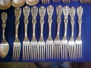Francis I First 54 pc Flatware Set Reed & Barton Sterling Silver Service for 9 3