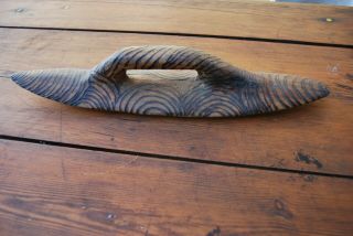 Small Old South Eastern Australian Aboriginal parrying shield Pt McLeay Mission 2