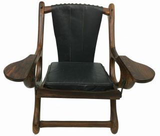 Vintage Don S.  Shoemaker Sling Swinger Chair