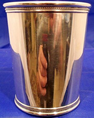 A Kentucky sterling julep cup,  Mark Scearce,  Shelbyville,  KE 3