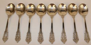 56 PC.  WALLACE GRAND BAROQUE STERLING SILVER FLATWARE SET SERVICE FOR 8 PLUS 12